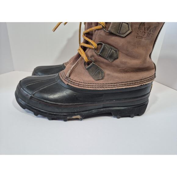 Sorel Kaufman Mens Tan Insulated Winter Snow Boots 10 main image 7
